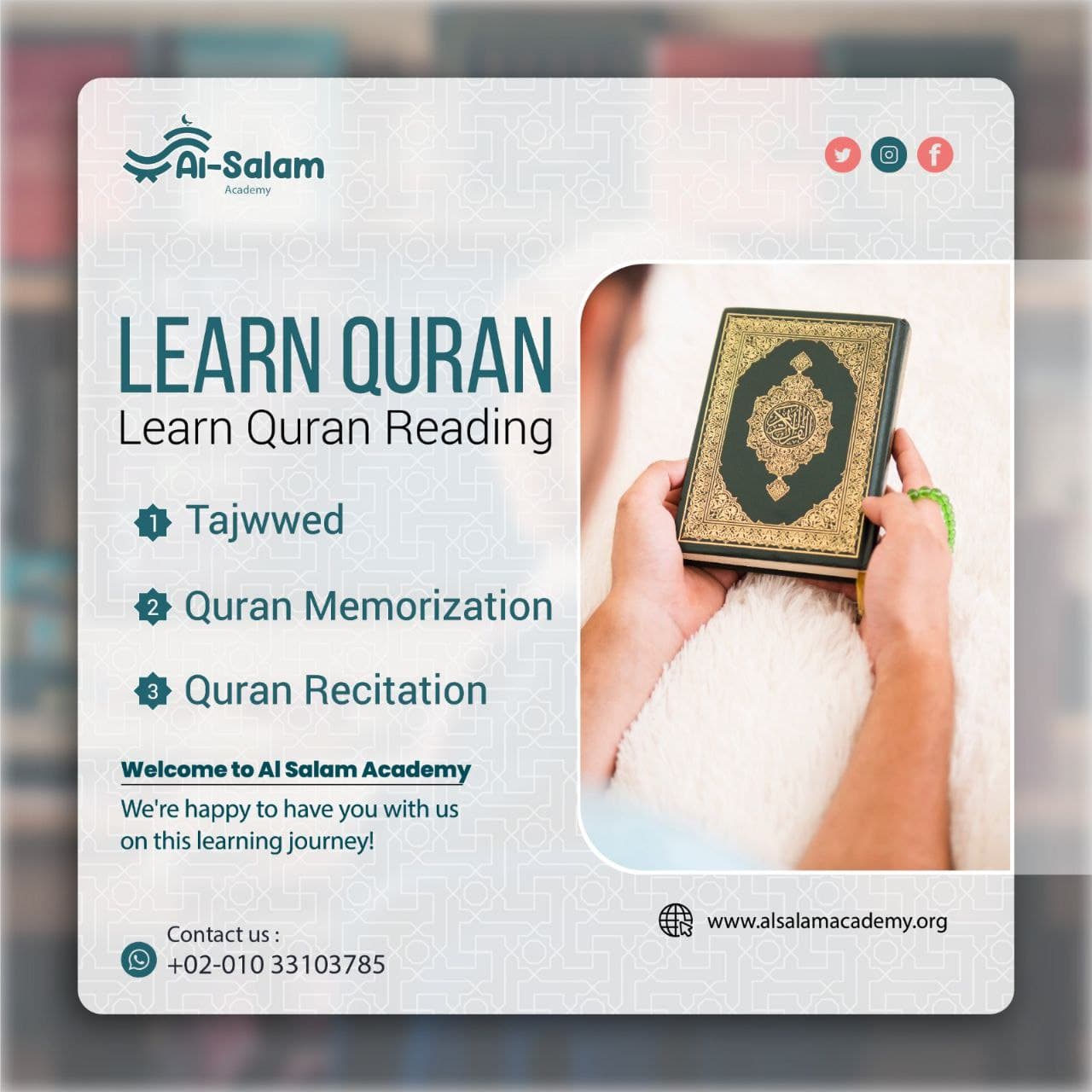 AI-Salam Academy - Students learning in modern classrooms with expert teachers